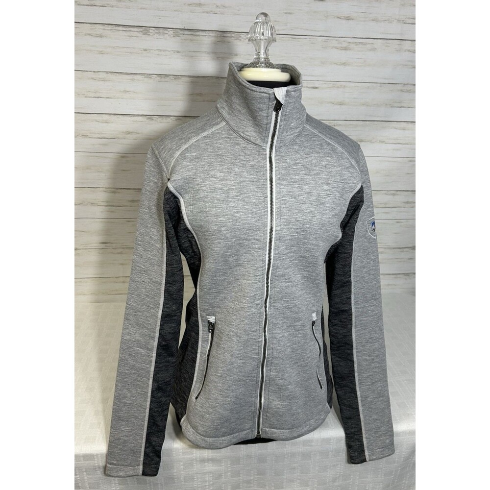 Kuhl Projekt Kestrel Stretch Mid Wt. Jacket Women's Medium Gray Full Zip Hiking